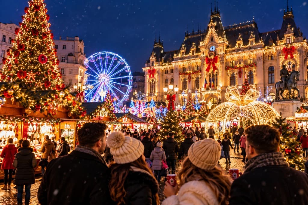 Târgul de Crăciun din Craiova — O zi între luminile orașului