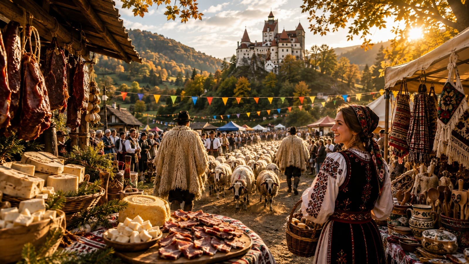 Răvășitul Oilor la Bran — Ziua în care Muntele Coboară în Sat