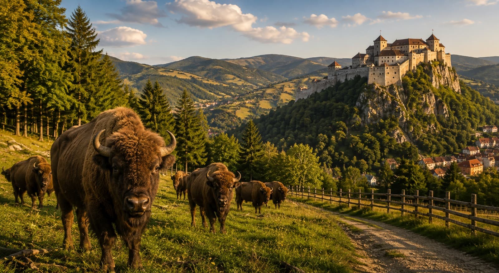Uriașii Carpaților — Zimbri, Cetatea Râșnov și Castelul Bran